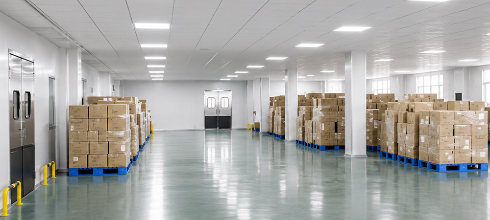 Warehouse and loading bay export ready